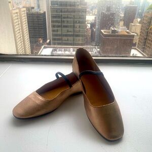 Rose Gold Greta Flat by Madewell